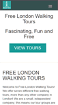 Mobile Screenshot of freelondonwalkingtours.com